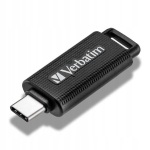 USB pulk Verbatim Store 'n' Go Usb m&auml;lupulk 128gb, Usb-c 3.2 Gen 1, must (2 tk.)