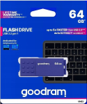 USB pulk Goodram Ume3 64gb Usb 3.2 m&auml;lupulk, sinine