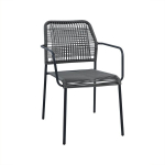 Aiatool Patio Doha hall metall, ergonoomiline disain, vastupidav raam, kergesti hooldatav viimistlus