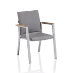 Aiatool Kettler Rasmus h&otilde;bedane tiikpuust k&auml;etugedega, alumiinium, plastik