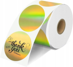 Kuldsed holograafilised sildid 50x50 mm &uuml;hilduvad Phomemo M110/m200 seeriaga