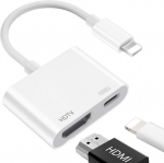 Adapter Lightning-HDMI, MFi sertifitseeritud, 1080p
