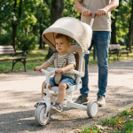 Tulano Noah 35 grey laste kolmerattaline 4-in-1, varikatuse ja l&uuml;kkesangaga, alates 12. elukuust