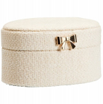 Ehtekarp koduse stiili kollektsioonist, paelakujundusega, kompaktne, beež, pol&uuml;esterist