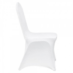 Toolikatted, Venivast spandeksist kokkupandavate toolide katted, 56x45x93.5 cm, Valge, kangas