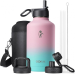 Roostevabast terasest sport joogipudel Coolflask, 1900 ml