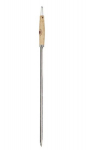 BBQ varras Esschert Design FF555 roostevabast terasest, saarepuust k&auml;epidemega, Wide S