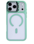 Rixus Classic 03 Telefoni&uuml;mbris MagSafe For iPhone 17 Pro Light Green