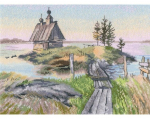 Ristpistes tikkimiskomplekt, RTO, 25x18,5 cm, M1085