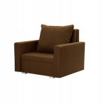 Tugitool MONDO Mondo MONDO tugitool magamisfunktsiooniga - Pruun Kompaktne magamisfunktsioon, Modernne stiil, Kergesti hooldatav kangas