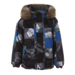 Huppa Poiste talvejope MARINEL, Blue Pattern, 110