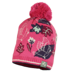 Huppa Laste m&uuml;ts FLAKE 3, fuchsia pattern, S