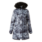 Huppa Naiste talveparka VIVIAN, black pattern