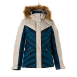 Huppa Naiste talvejope ZULA, light beige/ petrol