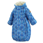 Huppa Beebide magamiskott ZIPPY, blue pattern, 68 cm