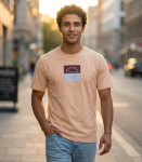 Jack & Jones meeste T-s&auml;rk 12290856*04, roosa 5715867123421