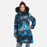 T&uuml;drukute parka VIVIAN 2, t.sinine mustriga 122, 146