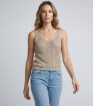 Vero Moda Naiste Topp 10343681*02, beež 5715871595870