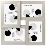 Elegantne Multirama HEN S h&otilde;bedases v&auml;rvis 4 fotole 10x15 cm, &ouml;koloogiline raam MDF-ist ja pleksiklaasist