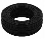 Must kummikaabel H05rr-f 2x1,0mm&sup2;, 300/500v