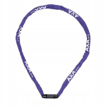 Axa Rigid Rcc rattalukk - 120 cm kett 3,5 mm paksuste l&uuml;lidega, kodeeritud