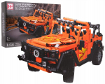 Rc linnamaasturi ehitusplokkide komplekt, 790 t&uuml;kki, oranž