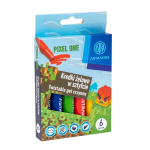 Astra Pixel One geelkriidid, 6 v&auml;rvi