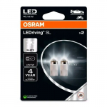 LED-lambid W5W, 12V, 1W, 6000K, LEDriving SL seeria