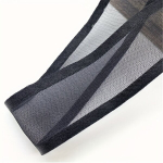 Organza lint, Juoda