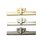 K&auml;ekoti lukk, 2 Light Golden Long Strip Square Lock