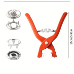 Trukkide t&ouml;&ouml;riistakomplekt, 50 Sets Of Buttons + Pliers + Box