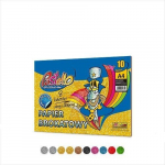 A4 kleepuv l&auml;ikiv paber, 10 lehte, Pastello