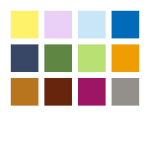 Staedtler 371 Nature pintslimarkerid, 12 v&auml;rvi