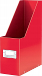 Ajakirjade alus Leitz Click&store, punane, 95 mm