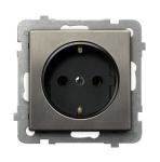 &Uuml;hekordne Schuko pesa Ospel Sonata, roostevaba teras