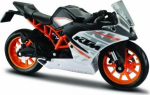 Food Ktm Rc390 mootorratta mudel 1/18 koos alusega