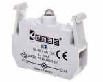 Sinine Led indikaator 12-30v vahelduvvoolu/alalisvoolu nuppudele T0-b7