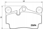 Brembo P85070 piduriklotsid Audi Q7, Porsche Cayenne, Vw Touareg