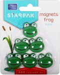 Rohelised konnamagnetid, 6 tk.