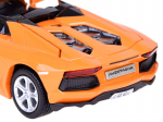 Mudelauto Lamborghini Aventador Roadster 1:32 heli ja tuledega