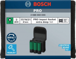 Bosch 3 tk. l&ouml;&ouml;kpesa komplekt 1/2" 17-21 mm