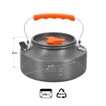 Nils Camp Nc17118 Camping teekann, 1,1l