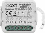 Oxt Mini Relay 3 kanaliga Zigbee Tuya Smart Life
