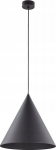 Ripplamp Cono Black 1xe27, must, metall