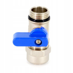 Kuulkraan Pex 16x1/2" sinine