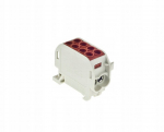Zgx 1x25/2x16mm2 &uuml;hepooluseline pistik, pruun