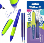 Kustutatav pliiats Pelikan Erase 2.0 2 sinise t&auml;idisega