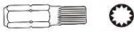 Jonnesway Spline ots 12x75mm 6kt 10mm