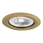 Kanlux Argus Led lub halogeenlamp, mattkuld, &Oslash;82mm
