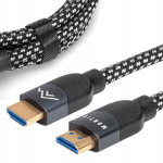 Hdmi 2.1 kaabel 8k 60hz 4k 120hz 48gbps 0.5m kullatud pistikud